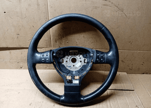 Kierownica trójramienna multifunkcyjna skórzana VW Passat B6 3C0419091LE 1