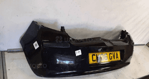 } ZDERZAK TYŁ TYLNY DO RENAULT CLIO III 3 NV676 CZARNY 3D 3 DRZWI  HB 2