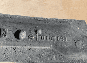 Absorber belki zderzaka przód VW Touran 1T0805083 6