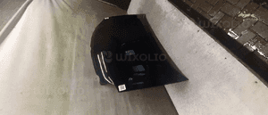 Maska pokrywa silnika vw volkswagen polo 9N LC9Z przed lift okular 3