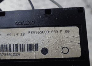 Wzmacniacz antenowy peugeot 407 9658881680 radom 3