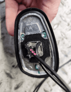 MERCEDES C KLASA LIFT W204 ANTENA DACHOWA REKIN PŁETWA 2048207075 2