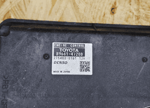 Toyota PRIUS III 11-15 sterownik komputer silnika 89661-47200 2