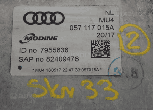 Chłodnica oleju SQ7 cza 4,0 tdi 057117015A 3
