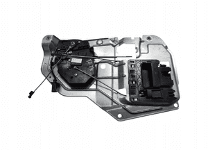 Zamek drzwi lewy tył tylny volkswagen transporter T5 7H0827201BA 2003-2009 1