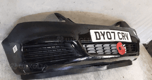 Zderzak przód przedni opel zafira b 2 ii Z20R czarny 4