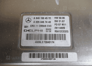 STEROWNIK SILNIKA KOMPUTER MERCEDES W204 2.2 CDI A6461504572 2