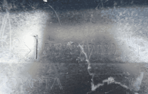 TOYOTA YARIS CROSS 2020- SPOILER DOKŁADKA LISTWA ZDERZAKA PRZÓD 52129-0D080 8