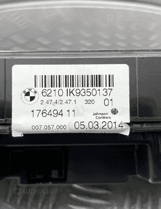 Bmw F30 F31 F32 F33 F34 F36 zegary licznik zestaw wskaźników 9350137 10