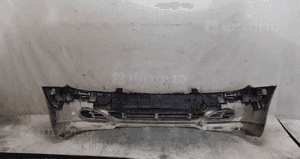 * ZDERZAK PRZÓD PRZEDNI MERCEDES BENZ S KLASA W220 LIFT FL SREBRNY 744 PDC CZUJNIKI SPRYSKIWACZE LAMP XENON 5