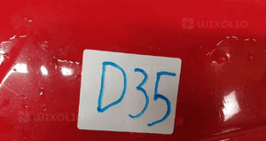 Zderzak przód przedni do opel corsa d Z547 czerwony 2