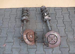 MCPHERSON AMORTYZATOR LEWY PRAWY PRZÓD PRZEDNI ZWROTNICA FIAT PANDA III 4X4 1