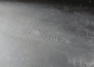 Mercedes c-klasa W205 lift zderzak przód przedni A2058850125 11
