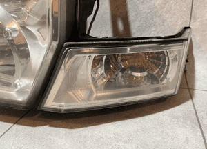 JEEP COMMANDER XK XH LAMPA LEWA ORYGINAŁ UK BDB 3