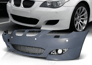 ZDERZAK PRZEDNI LOOK M5 Do BMW E60 E61 Od 2003 Do 2007 Roku PDC 24mm + SRA 1