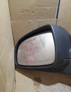 Lusterko lewe 5 pin nissan note granat 2