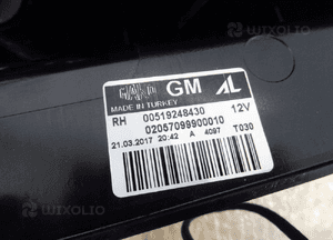 Combo d doblo ii 10- lampa prawa tylna 00519248430 8