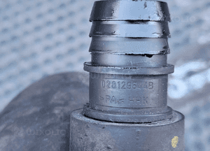 Rura 8E0129615 Waz Przewod Turbo Powietrza Odma Krociec 1.9 TDI Audi A4 B6 VW 4