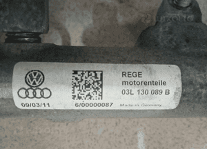 układ paliwowy wtryski pompa 1.6 tdi 03l130277b 6