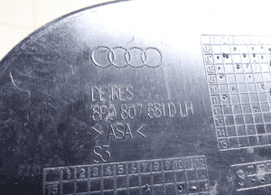 Audi S3 A3 8P0 Kratka Zderzaka Lewa 8P0807681D 6