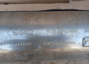 Tłumik końcowy wydech Audi A4 B5 1.9 TDI 4B0253611AQ 6