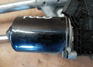 Mechanizm wycieraczek silniczek przód VW Polo 6X0955119 5