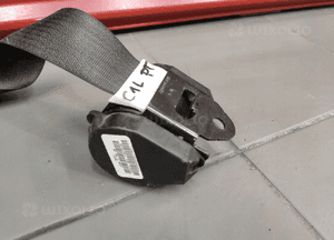 Jeep compass i lift 11-16 pas bezpieczeństwa prawy tył tylny czarny oryg 1