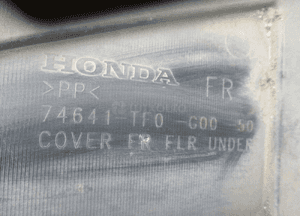 Osłona płyta podwozia honda jazz iii 74641-TF0 3