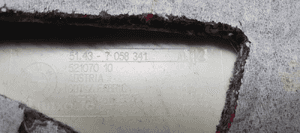 Osłona poszycie słupka lewy tył BMW 3 E90 7058341 5