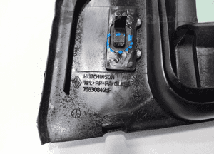 Szyba drzwi prawa prawy przód trójkąt renault captur ii 768308423R 2019-24 6