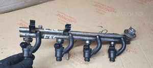 Listwa wtryskowa wtryski BMW E46 1.9i 1743378 3