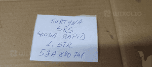 Kurtyna Airbag poduszka lewa Skoda Rapid 5JA880741 8