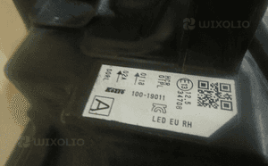 Lampa prawa prawy full led nissan qashqai ii lift 5