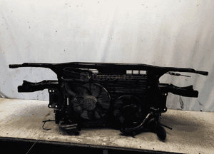 Pas przedni vw volkswagen passat B6 2.0TDI belka okular chłodnica wody wentylator obudowa zamek komplet 5