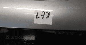 Zderzak tył tylny peugeot 207 ezrc srebrny hb 2