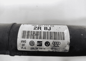 PÓŁOŚ PRAWA PRZÓD PRZEDNIA VOLKSWAGEN GOLF VI 2.0 TDI 1K0407272RB 2008-2012 8