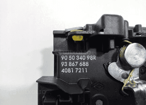 Zamek drzwi lewy tył tylny renault trafic iii vivaro b 905034098R 93867688 4