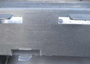 Dokładka tylna dyfuzor tylny spojler zderzaka audi A1 lift s-line 2014-2018 8