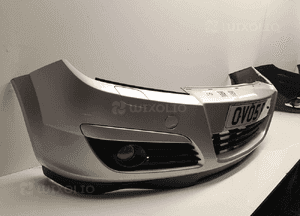 Zderzak przód przedni opel astra h 3 iii Z157 srebrny halogeny 2