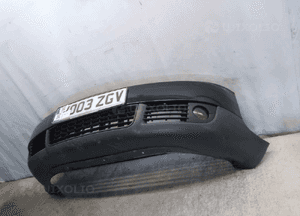 Zderzak przód przedni do audi A6 C5 lift fl LC9Z czarny halogeny 3