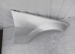 Błotnik prawy przód mercedes W204 lift 2