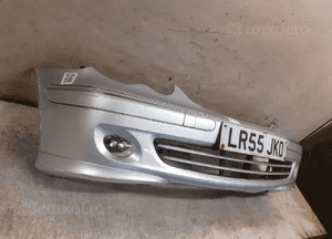 Zderzak przód przedni mercedes klasa c W203 lift srebrny 744 4