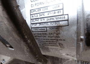 Wspomaganie elektryczne kolumna fiat panda ii 03- 735374944 2