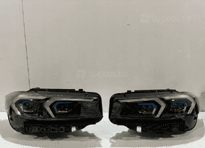 BMW 3 G20 LCI Lampa LED Niebieska Black L - 15971 9