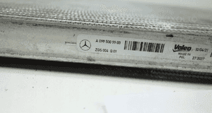 Chłodnica wody mercedes-benz c-klasa W206 S206 A0995009900 5