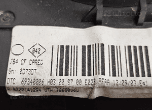 Renault Clio III 3 Scenic Megane II 2 panel sterowania nawiewu 14