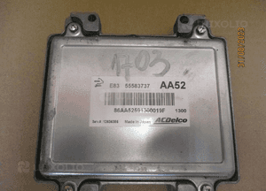 Sterownik silnika opel corsa d 1.0B 55583737 1