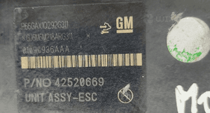 Pompa sterownik abs opel mokka x i a 1.6 cdti 42520669 2016-2019 lift 9