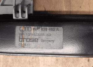 Podnosnik 8K0839461A 8K0839462A Szyby Prawy Lewy Tyl Mechanizm Podnoszenia Szyby AUDI A4 B8 20