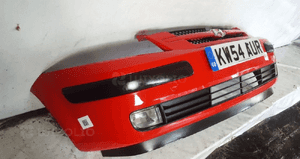 ^ ZDERZAK PRZÓD PRZEDNI DO HYUNDAI GETZ HALOGENY CZERWONY HL 4